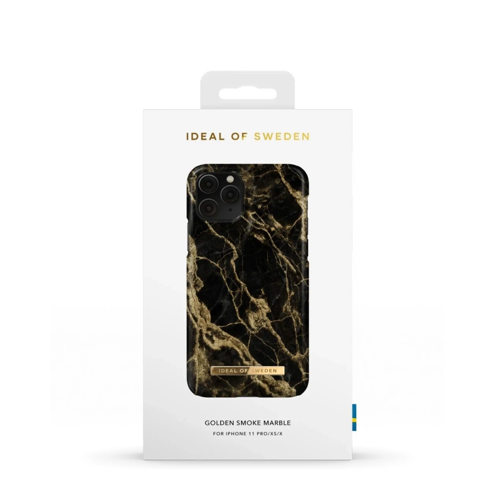 Etui iDeal of Sweden Apple iPhone 11 (Golden Smoke Marble)