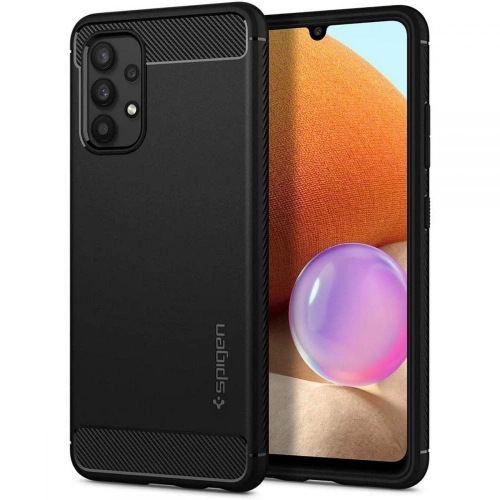 Kup Etui Spigen Rugged Armor Samsung Galaxy A32 LTE Matná černá - SPN1514BLK - {ean13} - Sklep Home Screen