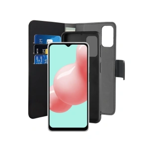 Etui PURO Wallet Detachable 2w1 Samsung Galaxy A32 5G (czarny)