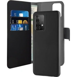 PURO Wallet Detachable 2in1 Samsung Galaxy A52/A52s (black)