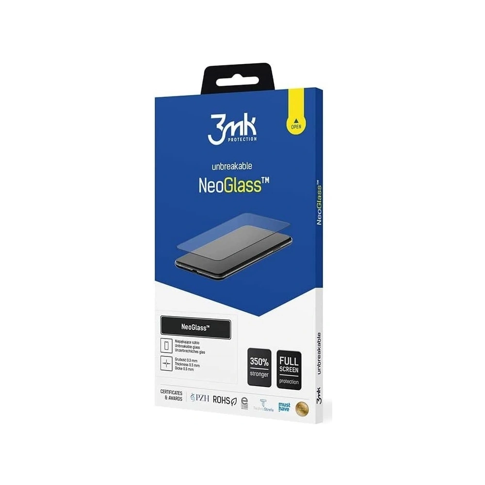 Szkło ochronne 3MK NeoGlass Apple iPhone 12 Pro Max Full Cover czarne