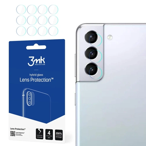 Kup Hibrid üveg a fényképezőgép lencséjéhez 3MK Lens Protection Samsung Galaxy S21+ Plus [4 PACK] - 3MK1465 - {ean13} - Sklep Home Screen