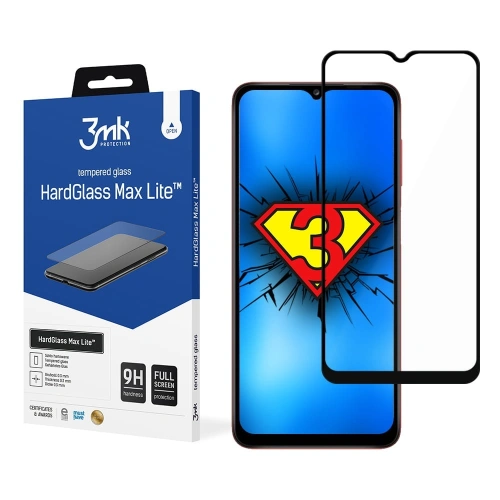 Kup Edzett üveg 3MK HardGlass Max Lite Samsung Galaxy A02s fekete - 3MK1458 - {ean13} - Sklep Home Screen