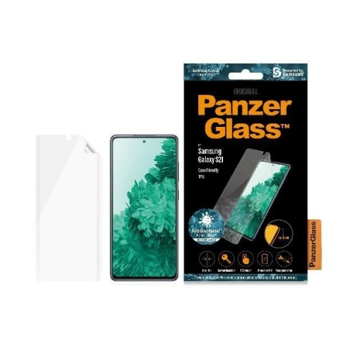 Kup Folia PanzerGlass TPU Samsung Galaxy S21 Case Friendly Antibacterial - PZG005 - {ean13} - Sklep Home Screen