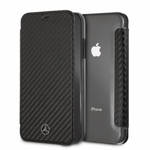 Kup Mercedes Apple Tasche MEFLBKI61CFBK iPhone XR book schwarz/schwarz Dynamic - MRS001BLK - {ean13} - Sklep Home Screen
