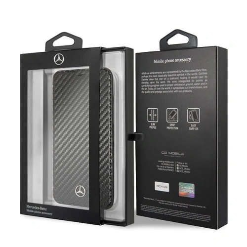 Kup Etui Mercedes MEFLBKI8CFBK Apple iPhone SE 2022/SE 2020/8/7 book czarny/black - MRS003BLK - {ean13} - Sklep Home Screen