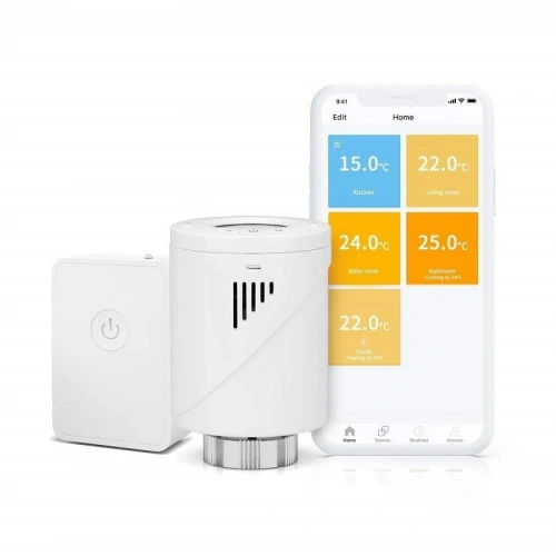 Kup Intelligens WiFi termosztatikus fej Meross MTS100H (kezdőcsomag) - MSS002 - {ean13} - Sklep Home Screen