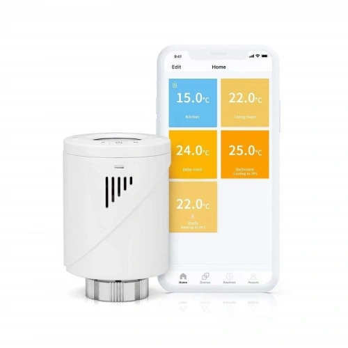 Kup Meross WiFi smart Thermostatkopf MTS100 (zusätzlich) - MSS003 - {ean13} - Sklep Home Screen