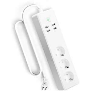 Kup Inteligentna listwa zasilająca WiFi Meross MSS425E, 3 gniazda + 4x USB - MSS004 - {ean13} - Sklep Home Screen