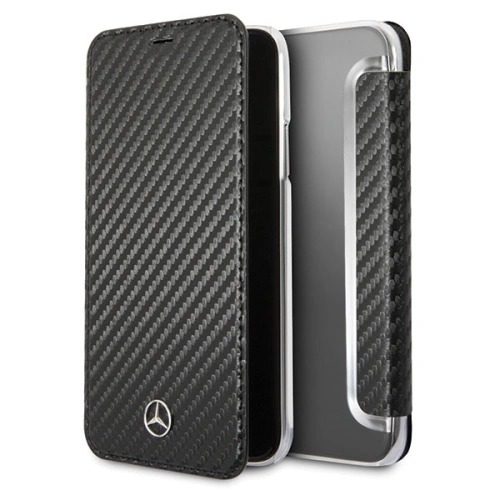 Kup Mercedes Apple Tasche MEFLBKPXCFBK iPhone X book schwarz/schwarz - MRS005BLK - {ean13} - Sklep Home Screen