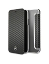 Etui Mercedes MEFLBKPXCFBK Apple iPhone X kniha černá/black