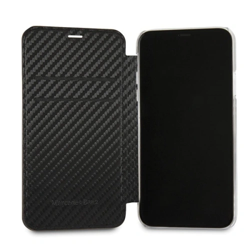 Kup Mercedes Apple Tasche MEFLBKPXCFBK iPhone X book schwarz/schwarz - MRS005BLK - {ean13} - Sklep Home Screen