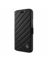 Mercedes Apple Tasche MEFLBKPXCLIBK iPhone X book schwarz/schwarz