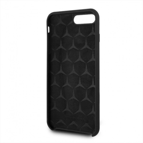 Kup Etui Mercedes MEHCI8LSILBK Apple iPhone 8/7 Plus hardcase černý/black Slicone Line - MRS011BLK - {ean13} - Sklep Home Screen