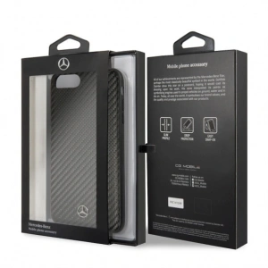 Etui Mercedes MEHCI8LSRCFBK Apple iPhone 8/7 Plus tvrdý obal černý/czarny