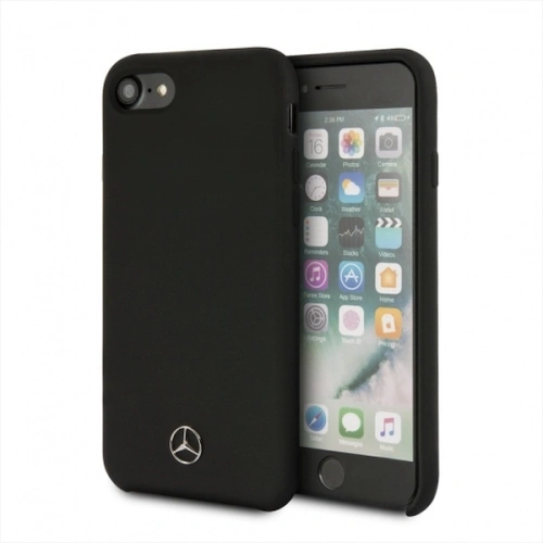 Kup Etui Mercedes MEHCI8SILBK Apple iPhone SE 2022/SE 2020/8/7 hardcase černý/black Silicone Line - MRS013BLK - {ean13} - Sklep Home Screen