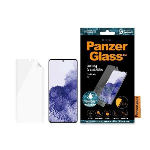 Kup Folia PanzerGlass TPU Samsung Galaxy S21 Ultra Compatibilă Antibacteriană - PZG006 - {ean13} - Sklep Home Screen