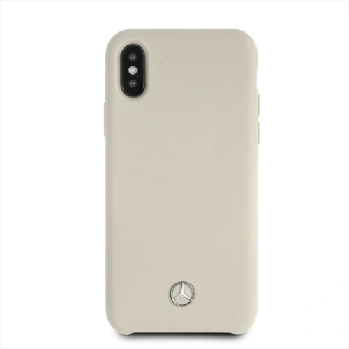 Kup Etui Mercedes MEHCPXSILBE Apple iPhone X hard case bej/beige - MRS022BEI - {ean13} - Sklep Home Screen