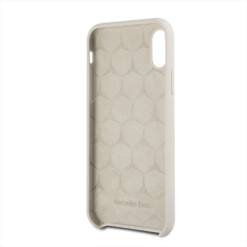Buy Mercedes MEHCPXSILBE Apple iPhone X hard case beige - MRS022BEI - {ean13} - Home Screen Store Europe