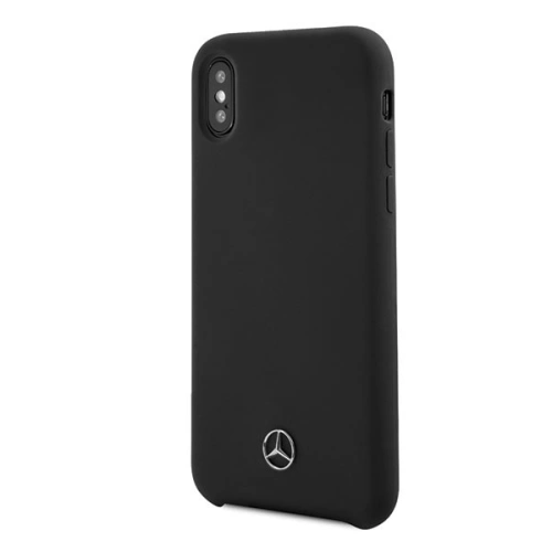 Kup Mercedes Apple Tasche MEHCPXSILBK iPhone X/XS Hartschale schwarz/schwarz Silicone Line - MRS023BLK - {ean13} - Sklep Home Screen