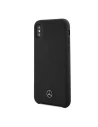 Buy Mercedes MEHCPXSILBK Apple iPhone X/XS hardcase black Silicone Line - MRS023BLK - {ean13} - Home Screen Store Europe