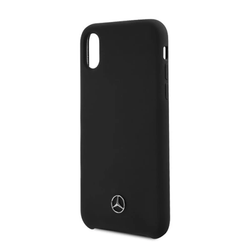 Buy Mercedes MEHCPXSILBK Apple iPhone X/XS hardcase black Silicone Line - MRS023BLK - {ean13} - Home Screen Store Europe