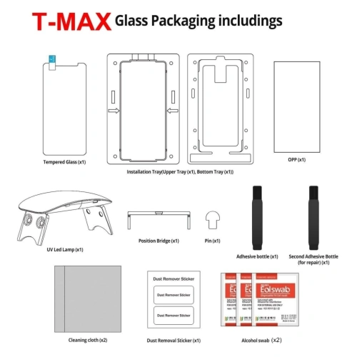 Kup Gehärtetes UV-Glas T-Max für Samsung Galaxy S9 Neue Version - TMX003 - {ean13} - Sklep Home Screen