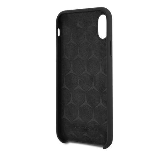 Buy Mercedes MEHCPXSILBK Apple iPhone X/XS hardcase black Silicone Line - MRS023BLK - {ean13} - Home Screen Store Europe