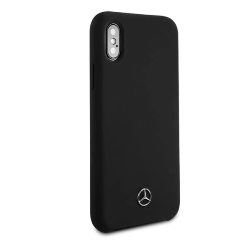Buy Mercedes MEHCPXSILBK Apple iPhone X/XS hardcase black Silicone Line - MRS023BLK - {ean13} - Home Screen Store Europe