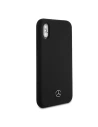 Buy Mercedes MEHCPXSILBK Apple iPhone X/XS hardcase black Silicone Line - MRS023BLK - {ean13} - Home Screen Store Europe