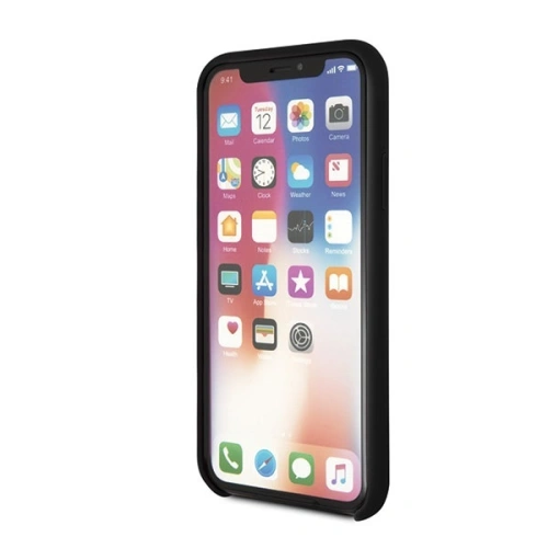 Buy Mercedes MEHCPXSILBK Apple iPhone X/XS hardcase black Silicone Line - MRS023BLK - {ean13} - Home Screen Store Europe