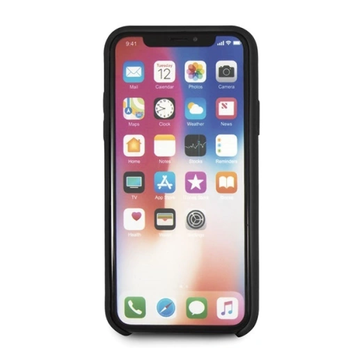 Buy Mercedes MEHCPXSILBK Apple iPhone X/XS hardcase black Silicone Line - MRS023BLK - {ean13} - Home Screen Store Europe