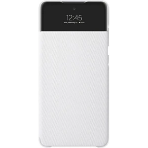 Kup Samsung Gehäuse Galaxy A72 5G EF-EA725PW weiß/weiß S View Wallet Cover - SMG395WHT - {ean13} - Sklep Home Screen