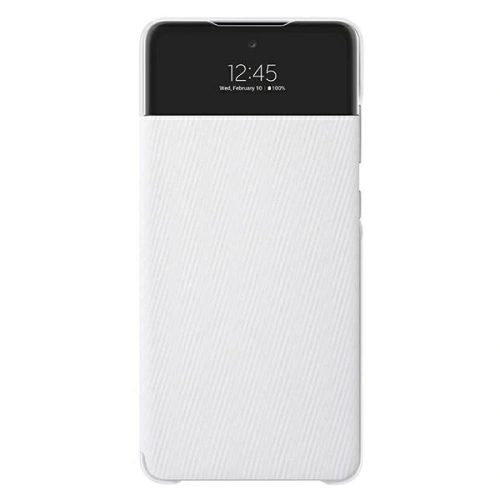 Kup Etui Samsung Galaxy A72 5G EF-EA725PW fehér/white S View Wallet Cover - SMG395WHT - {ean13} - Sklep Home Screen