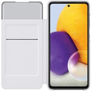 Kup Samsung Gehäuse Galaxy A72 5G EF-EA725PW weiß/weiß S View Wallet Cover - SMG395WHT - {ean13} - Sklep Home Screen
