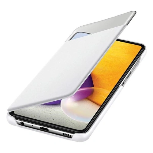 Kup Etui Samsung Galaxy A72 5G EF-EA725PW bílý/white S View Wallet Cover - SMG395WHT - {ean13} - Sklep Home Screen