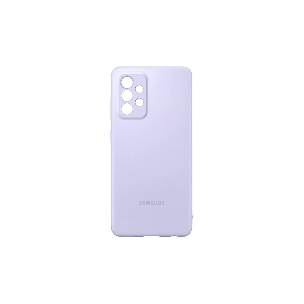 Etui Samsung Galaxy A52/A52s 5G EF-PA525TV fioletowy/violet Silicone Cover