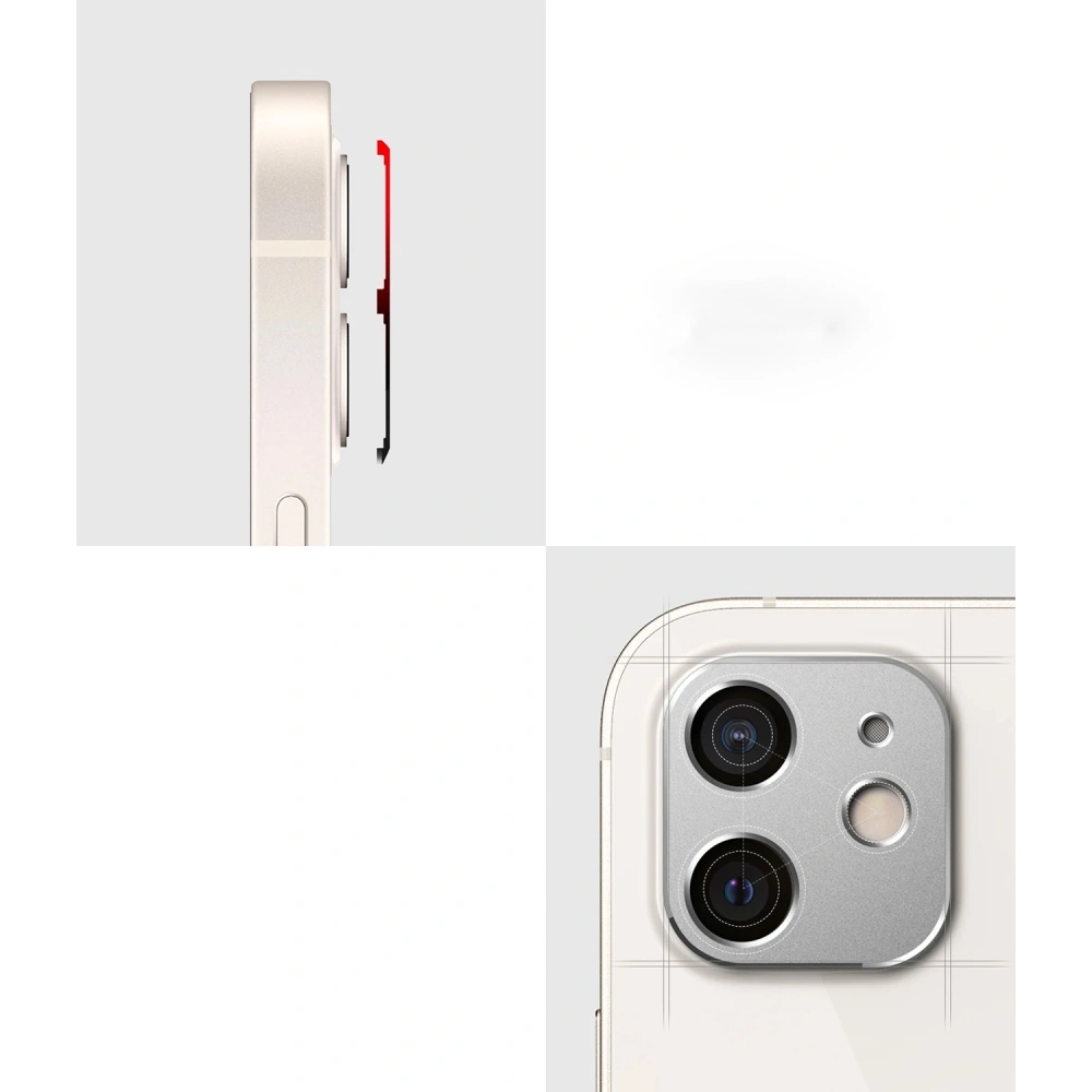 Nakładka na wysepkę iPhone 12 mini - Ringke Camera Styling - Home Screen