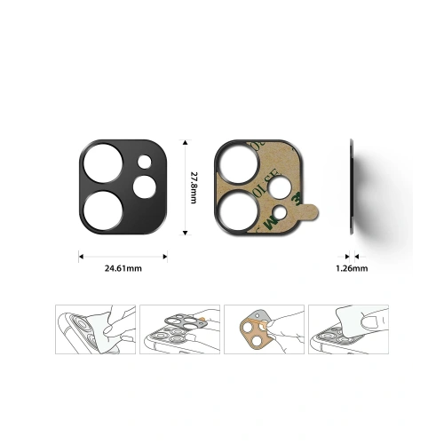 Buy Ringke Camera Styling Apple iPhone 12 mini Silver - RGK1361SLV - {ean13} - Home Screen Store Europe