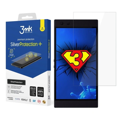 Kup Antimikrobielle Schutzfolie 3MK Silver Protect+ Razer Phone 2 - 3MK1448 - {ean13} - Sklep Home Screen