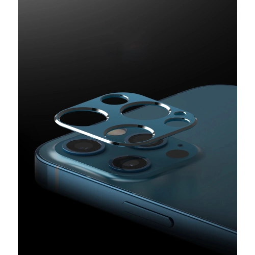 Kup Nakładka Ringke Camera Styling Apple iPhone 12 Pro Max Blue - RGK1369BLU - {ean13} - Sklep Home Screen