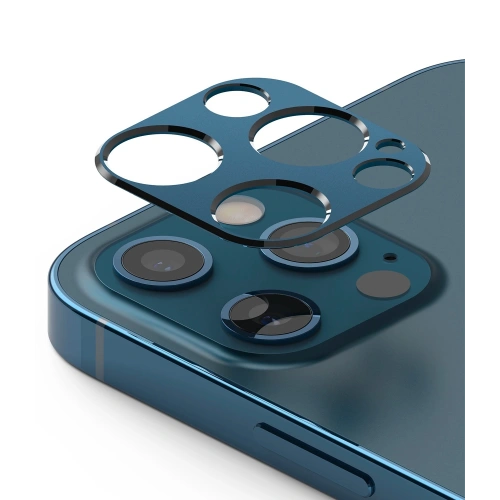 Kup Nakładka Ringke Camera Styling Apple iPhone 12 Pro Max Blue - RGK1369BLU - {ean13} - Sklep Home Screen