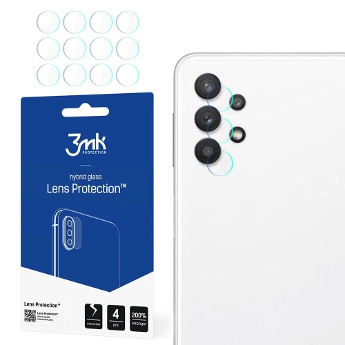 Kup 3MK Samsung Hybridglas für Kameraobjektiv Objektivschutz Galaxy A32 5G [4 PACK] - 3MK1443 - {ean13} - Sklep Home Screen