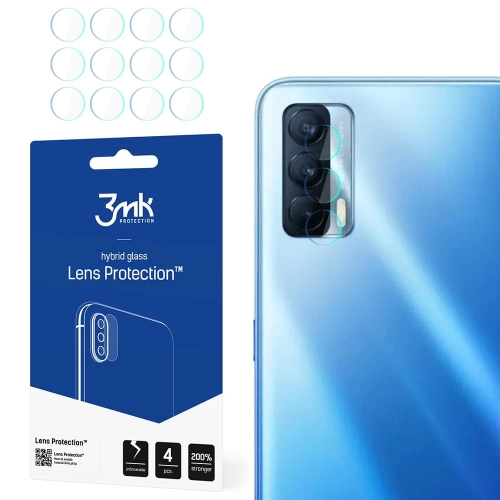 Kup Sticlă hibridă pentru obiectivul aparatului 3MK Protecție Lentilă Realme V15 5G [4 PACK] - 3MK1442 - {ean13} - Sklep Home Screen