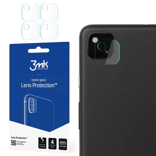 Kup 3MK Hybridglas für Kameraobjektiv Objektivschutz Google Pixel 4a [4 PACK] - 3MK1441 - {ean13} - Sklep Home Screen