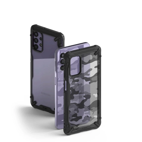 Kup Etui Ringke Fusion-X Design Samsung Galaxy A32 5G Camo (Moro) Black - RGK1373MOB - {ean13} - Sklep Home Screen