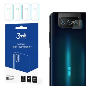 Kup Sticlă hibridă pentru obiectivul aparatului 3MK Protecție lentilă Asus Zenfone 7 [4 PACK] - 3MK1440 - {ean13} - Sklep Home Screen