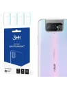 Szkło hybrydowe na obiektyw aparatu 3MK Lens Protection Asus Zenfone 7 Pro [4 PACK]