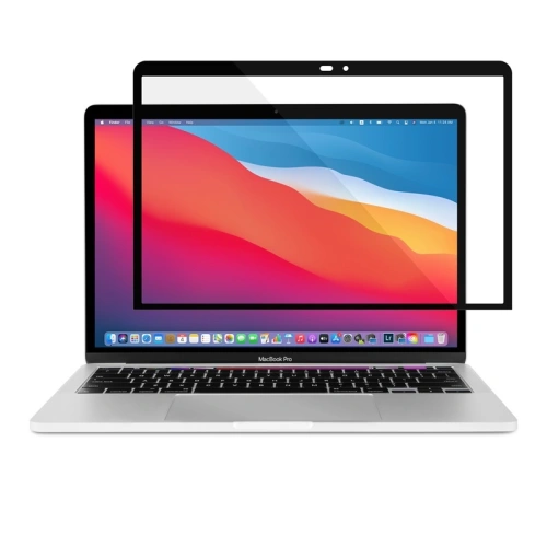 Kup Ochranná fólie Moshi iVisor XT Apple MacBook Pro 13/Air 13 (Černý rámeček) - MOSH138BLK - {ean13} - Sklep Home Screen