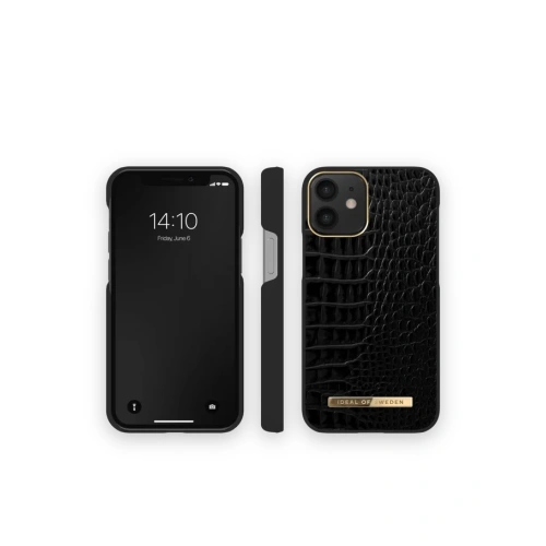 Kup iDeal of Sweden Apple Tasche Atelier iPhone 12 mini (Neo Noir Croco) - IDS393NEONOICRO - {ean13} - Sklep Home Screen